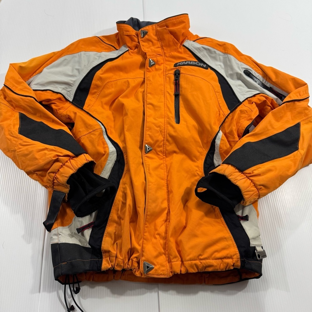 41. Karbon Men's Orange Ski & Snowboard Jacket (S)